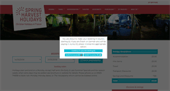 Desktop Screenshot of booking.springharvestholidays.com